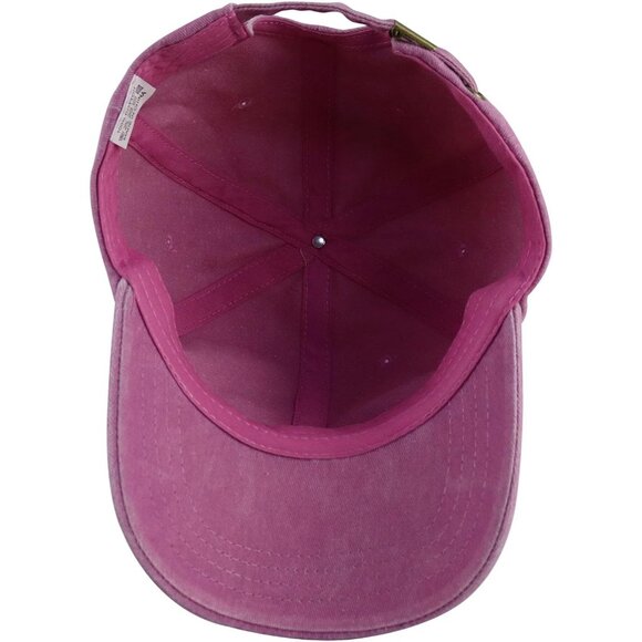 Women's Boy Mama Pink Embroidered Adjustable Buckle Closure Cotton Baseball Cap - Picture 4 of 6